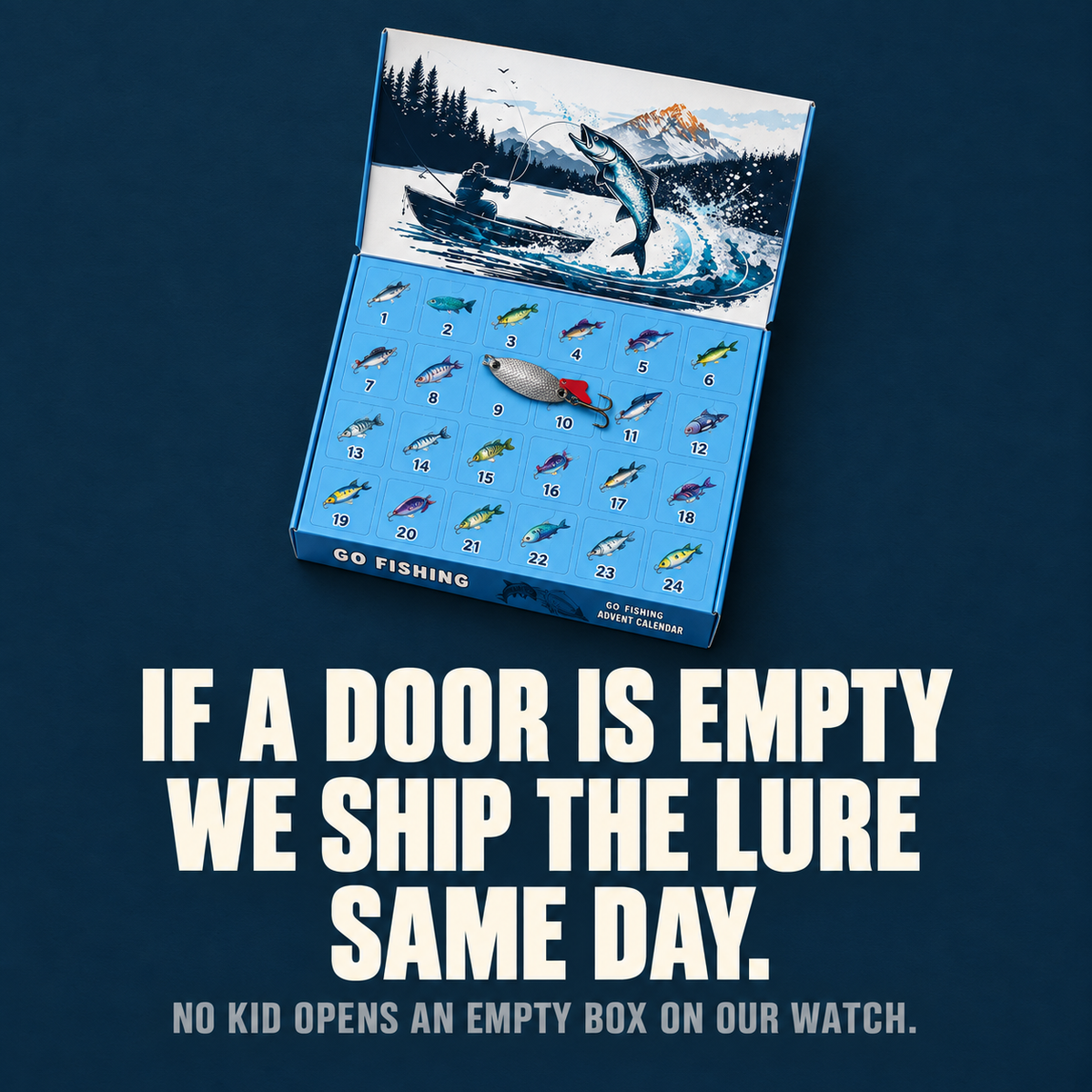 2026 Fishing Lure Advent Calendar