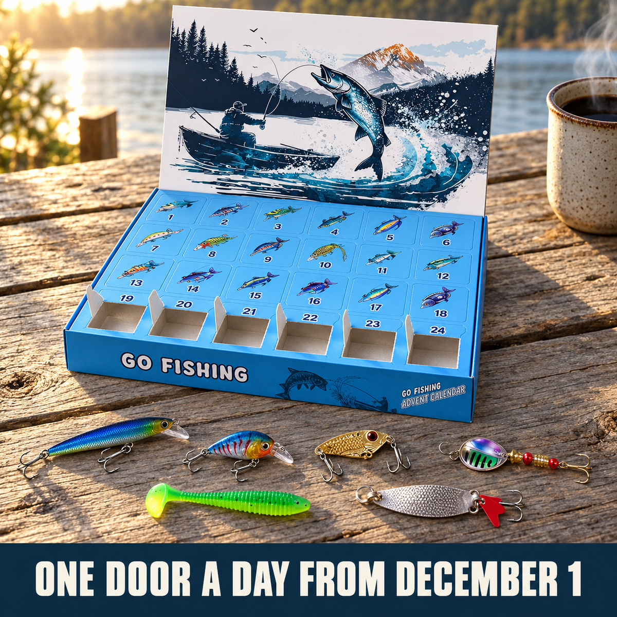2026 Fishing Lure Advent Calendar